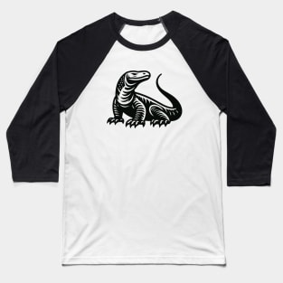 Komodo Dragon Baseball T-Shirt